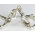 bratara " Contemporary Chainmaille ". argint. Franta. anii '90